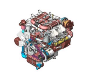 Двигатель дизельный 4М 364 Дизельные и бензиновые двигатели